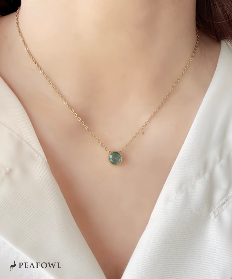 Birthstone Color Necklace