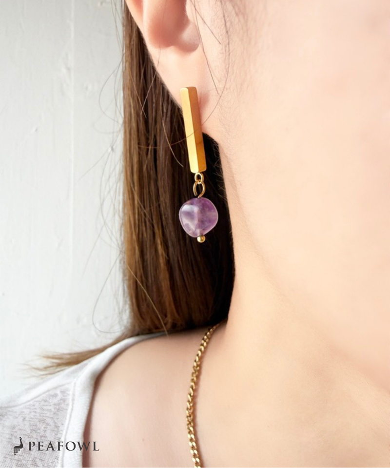 Stone Metal Bar Pierce