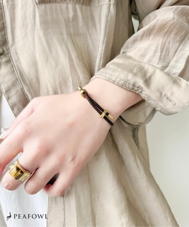 Cord Slide Bracelet