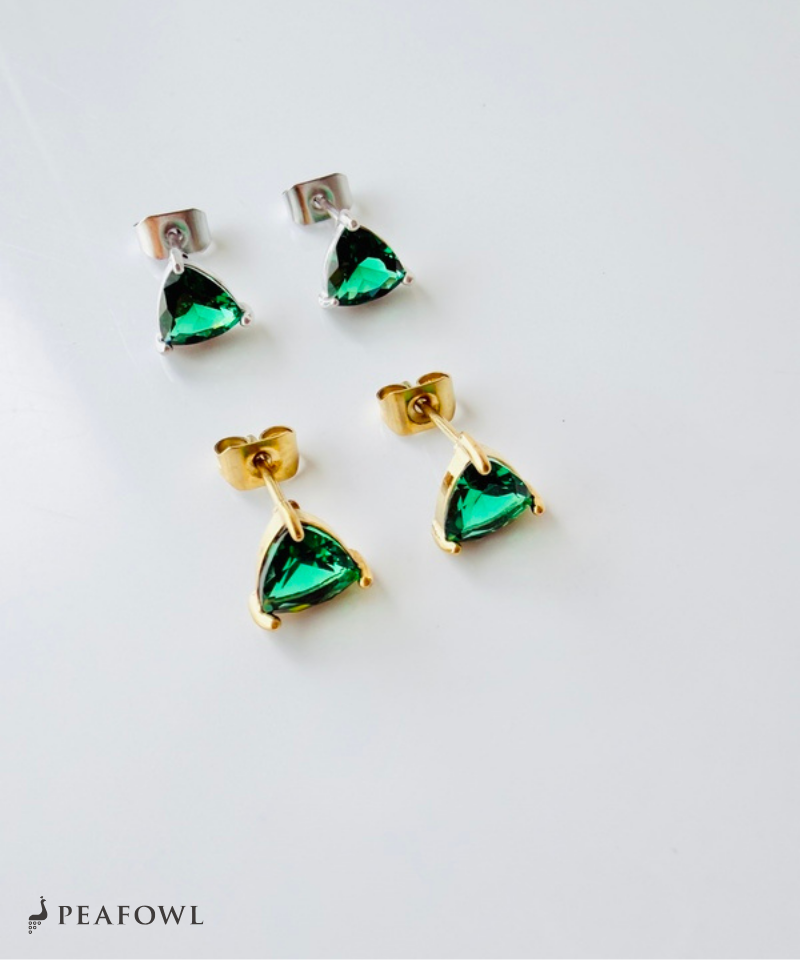 Triangle Green Pierce