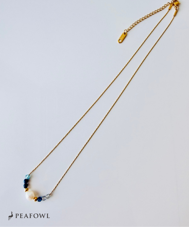Pearl Bijou Line Necklace