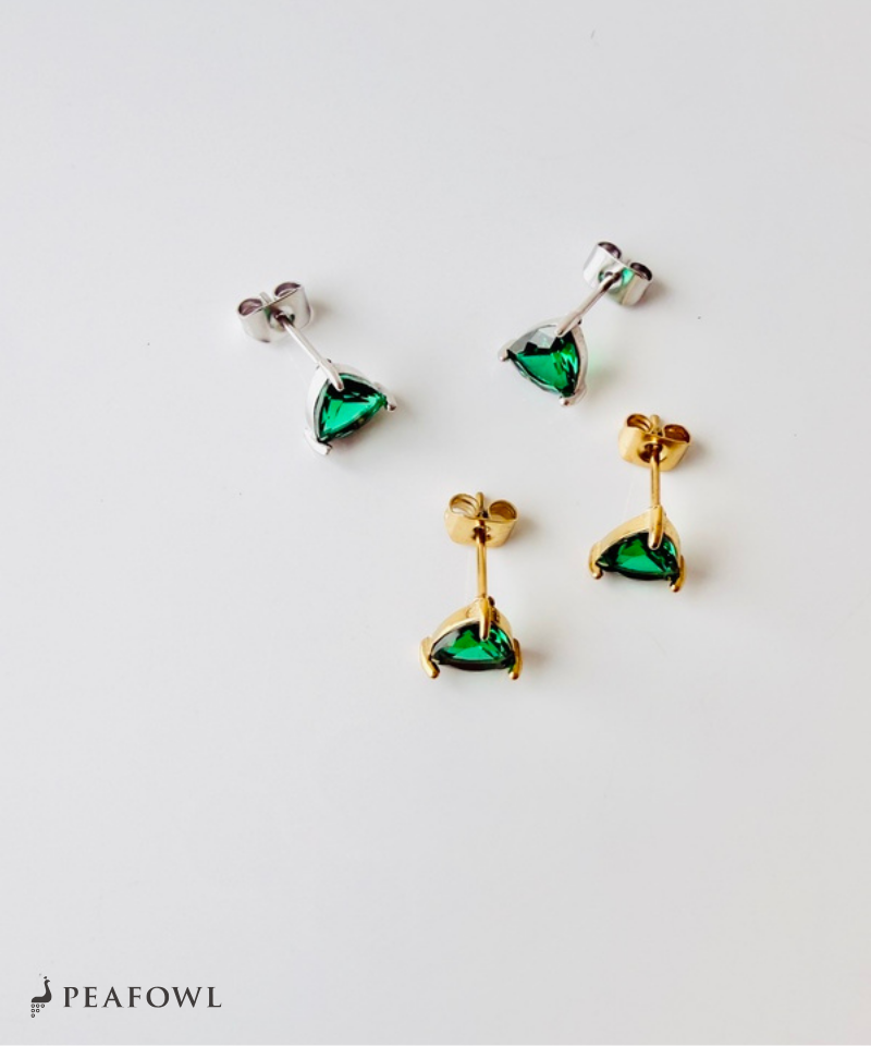 Triangle Green Pierce