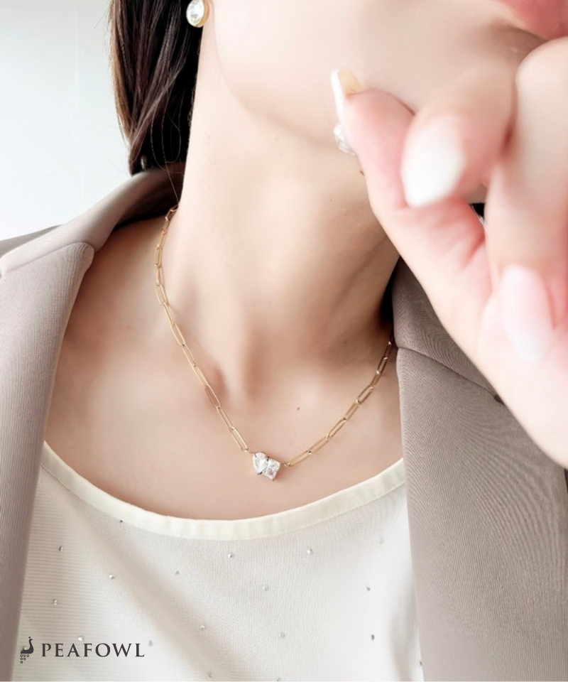 Classic Cut Drop Necklace