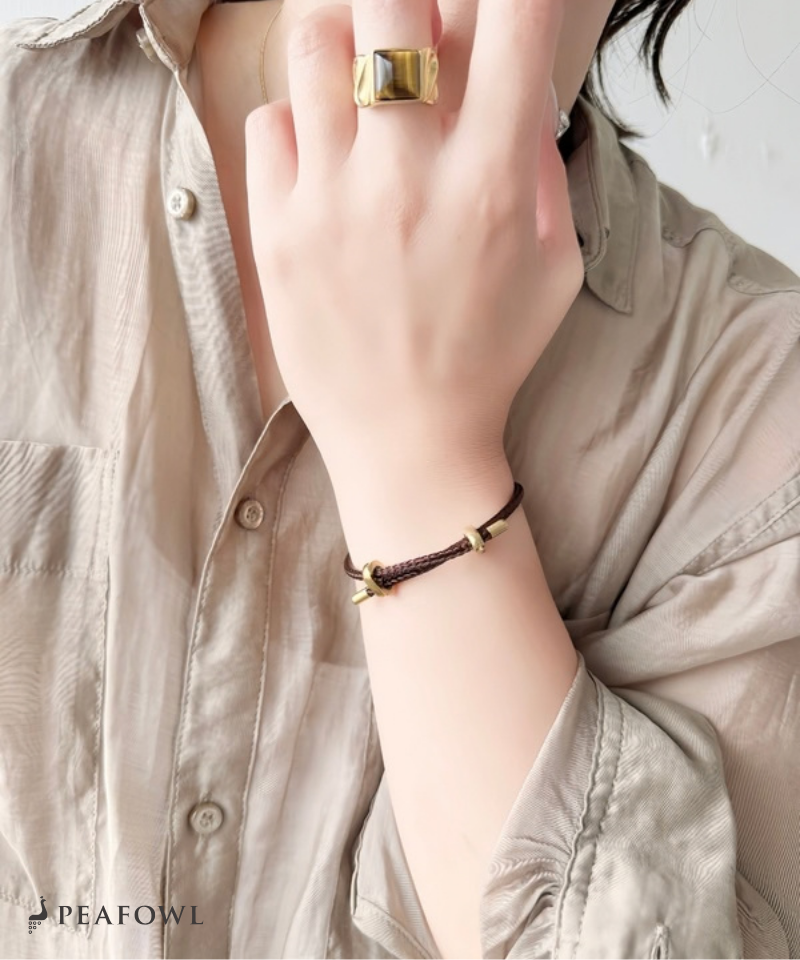 Cord Slide Bracelet