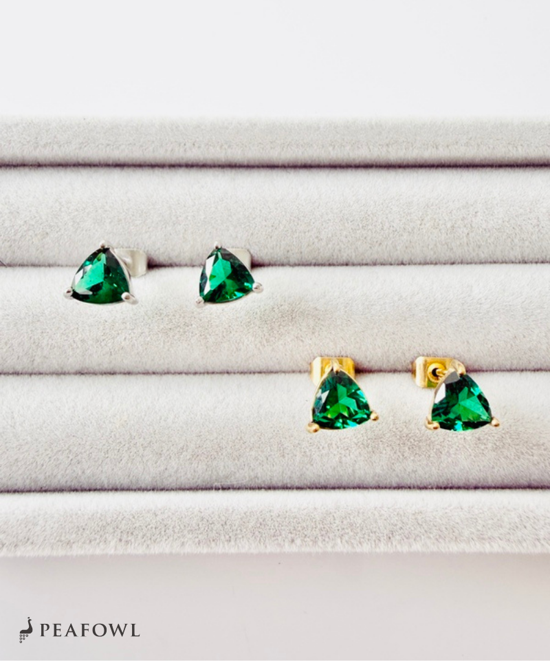 Triangle Green Pierce