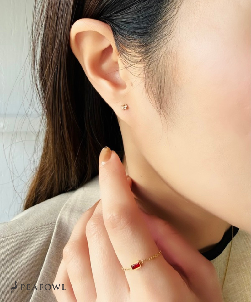 3mm Zircon Single Pierce