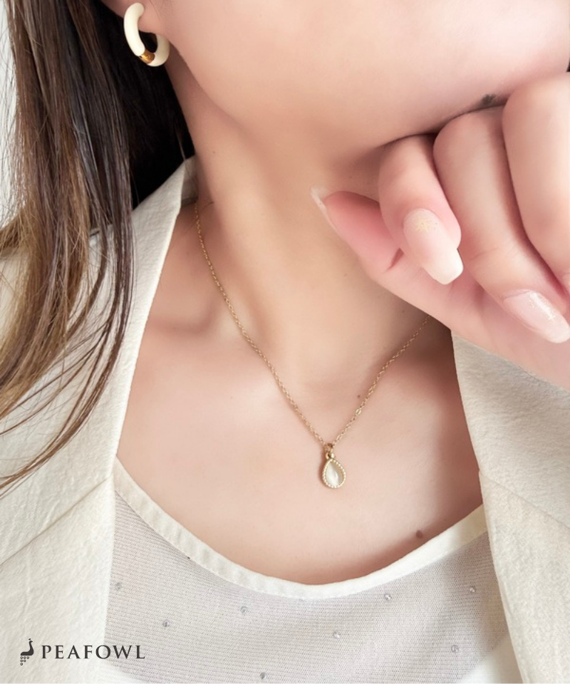 Drop Charm Necklace