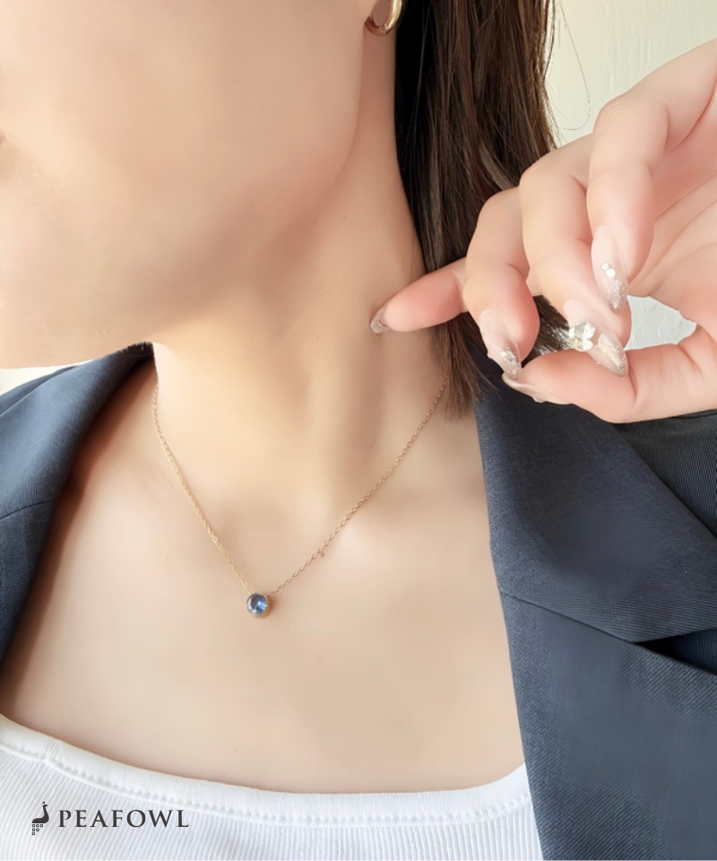 Birthstone Color Necklace