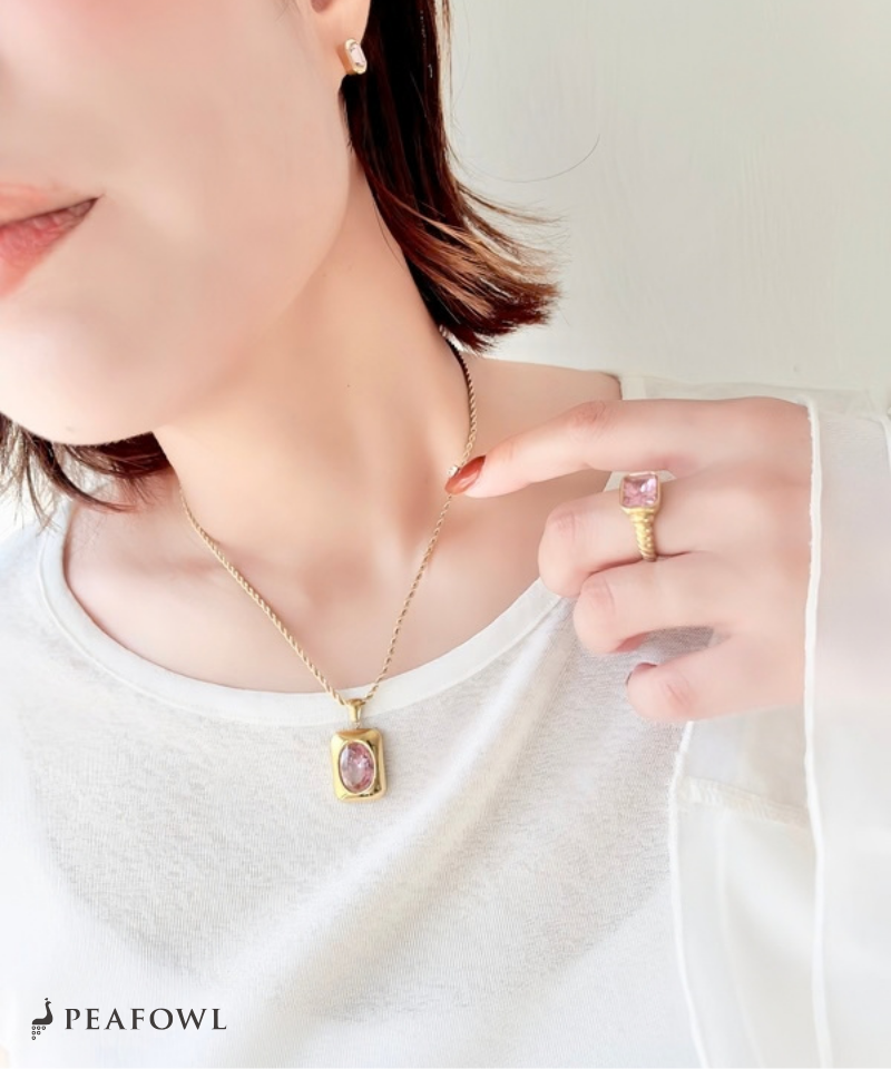 Rope Stone Necklace