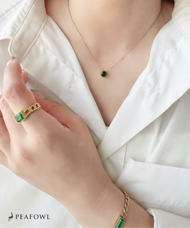 Birthstone Color Necklace