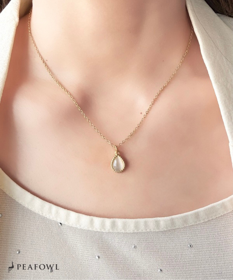 Drop Charm Necklace