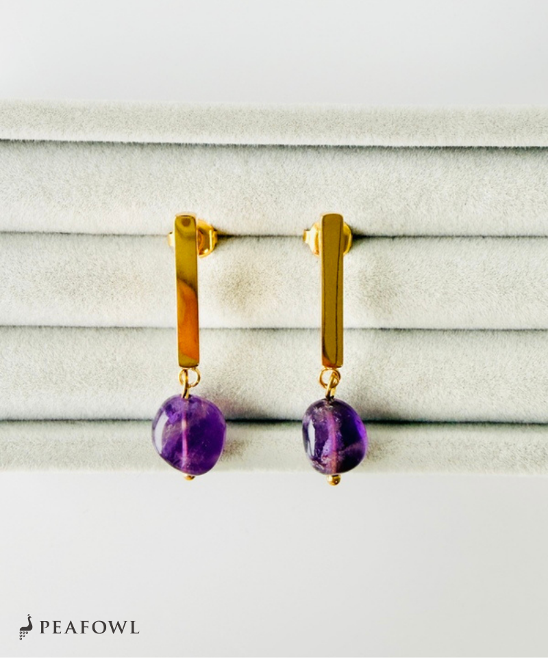 Stone Metal Bar Pierce