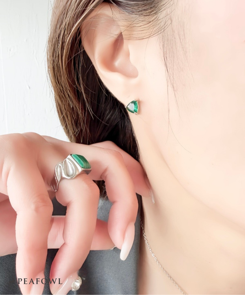 Triangle Green Pierce