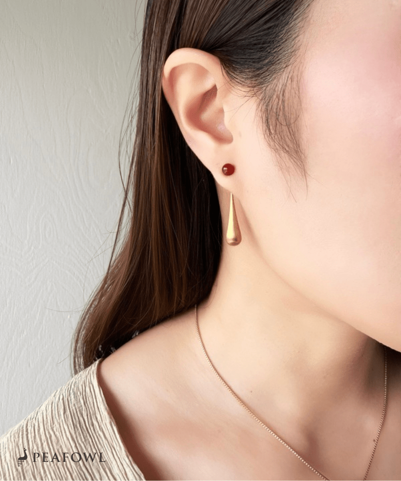 Drop Line Pierce - peafowl