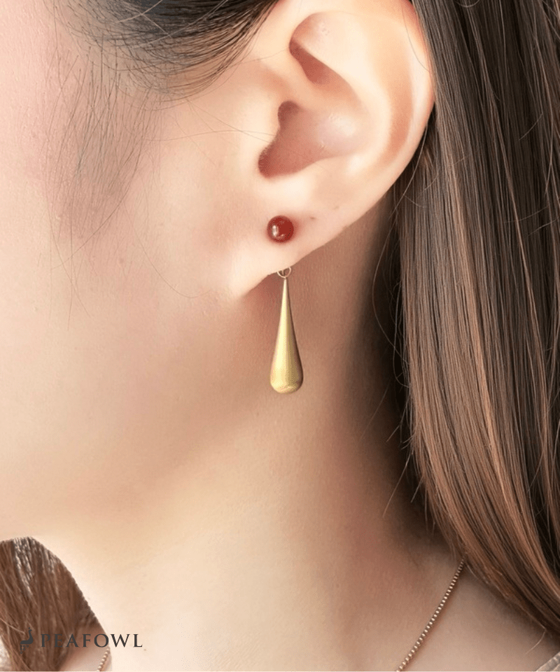 Drop Line Pierce - peafowl