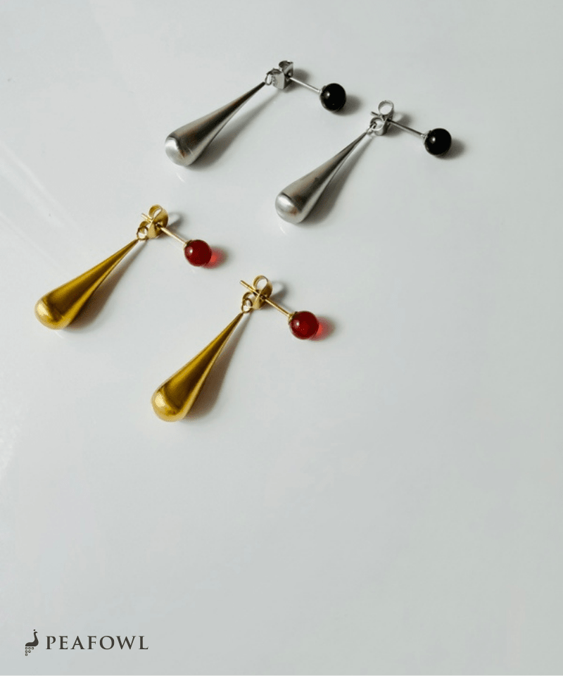 Drop Line Pierce - peafowl
