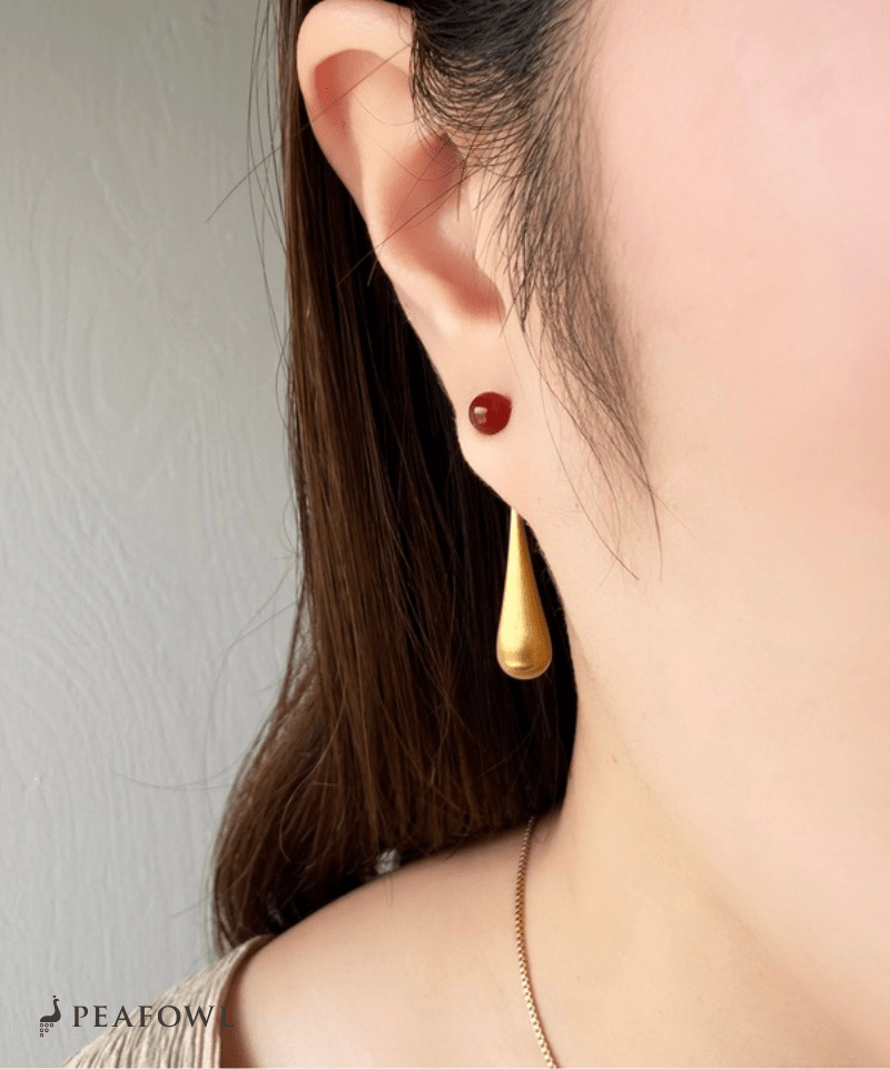 Drop Line Pierce - peafowl