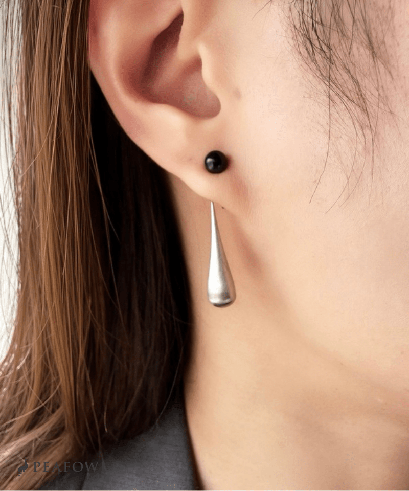 Drop Line Pierce - peafowl