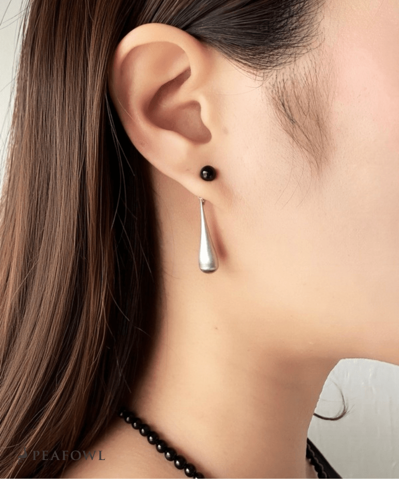 Drop Line Pierce - peafowl