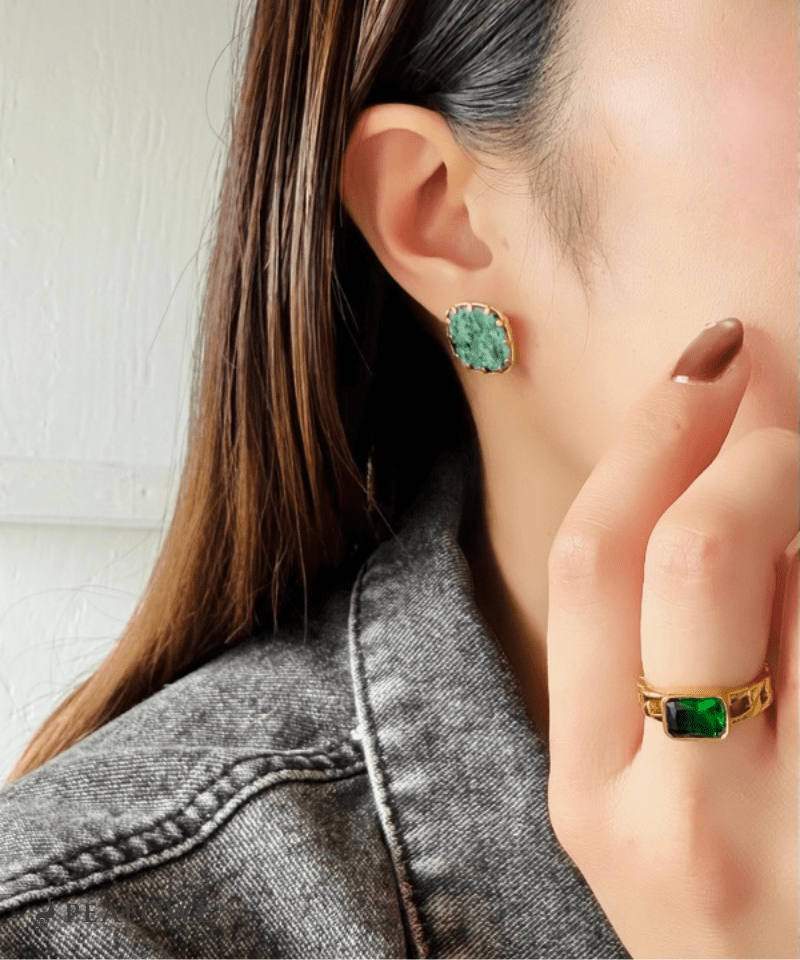 Marble Green Pierce - peafowl