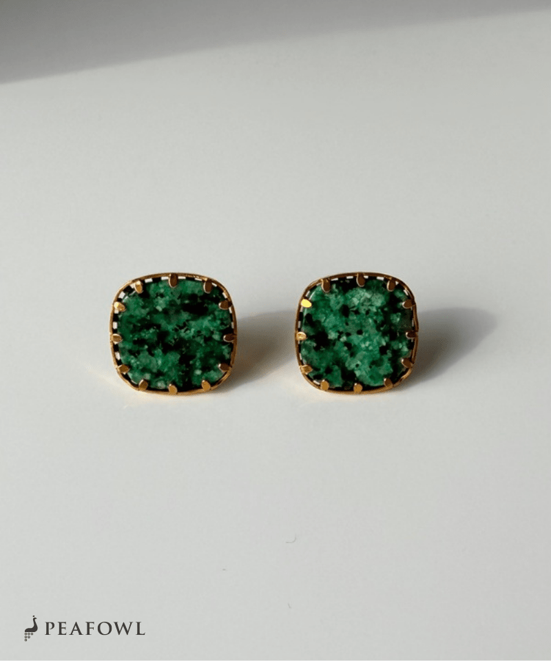 Marble Green Pierce - peafowl