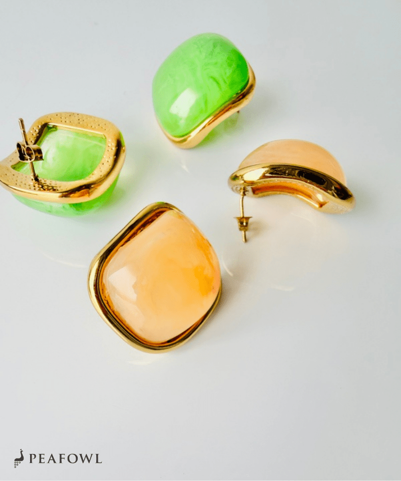 Marble Volume Pierce - peafowl