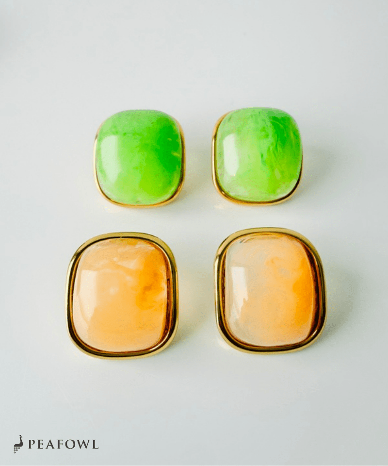 Marble Volume Pierce - peafowl