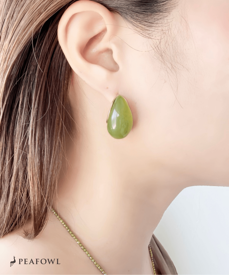 Marble Wrap Pierce - peafowl