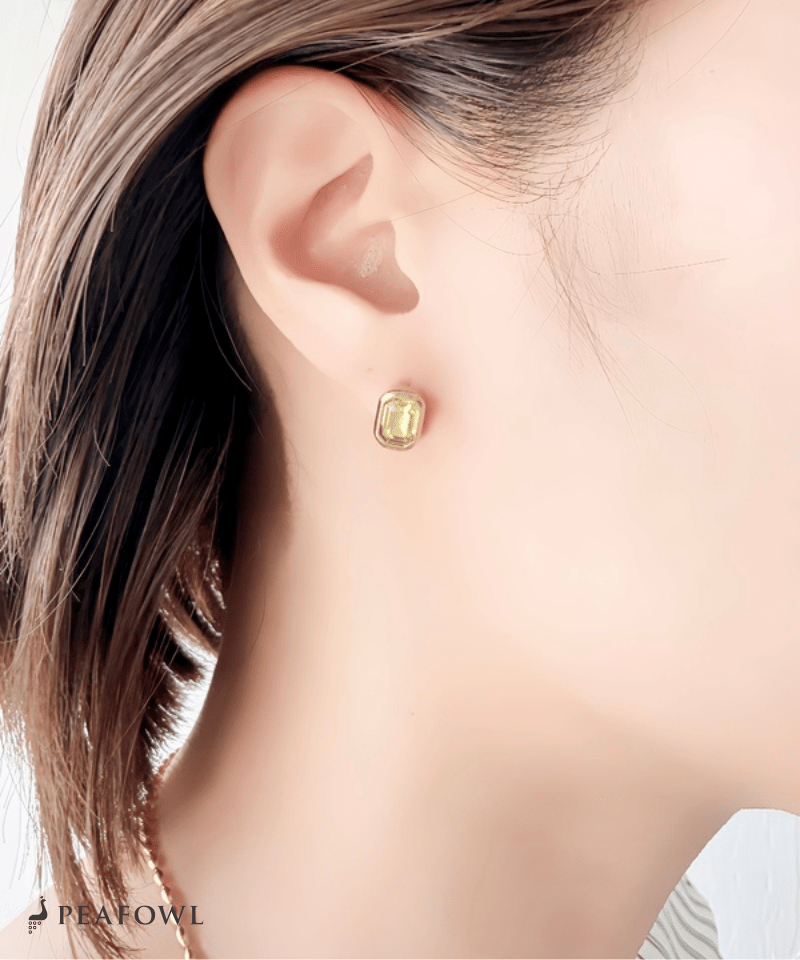 Octagon Flame Pierce - peafowl