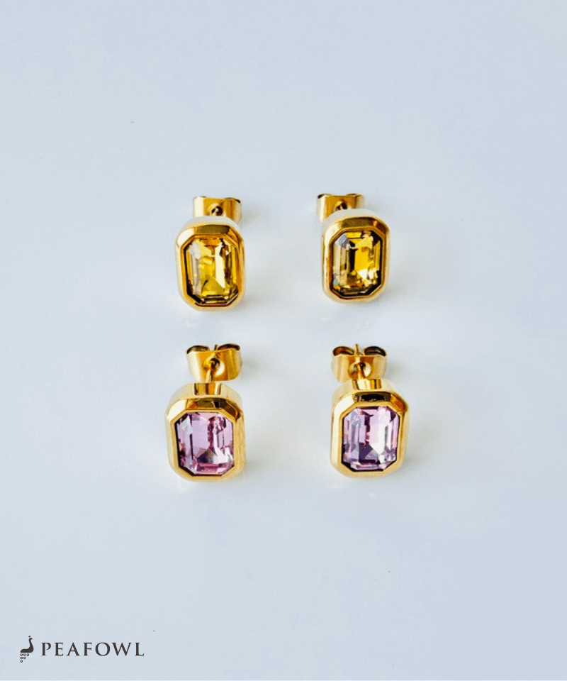 Octagon Flame Pierce - peafowl