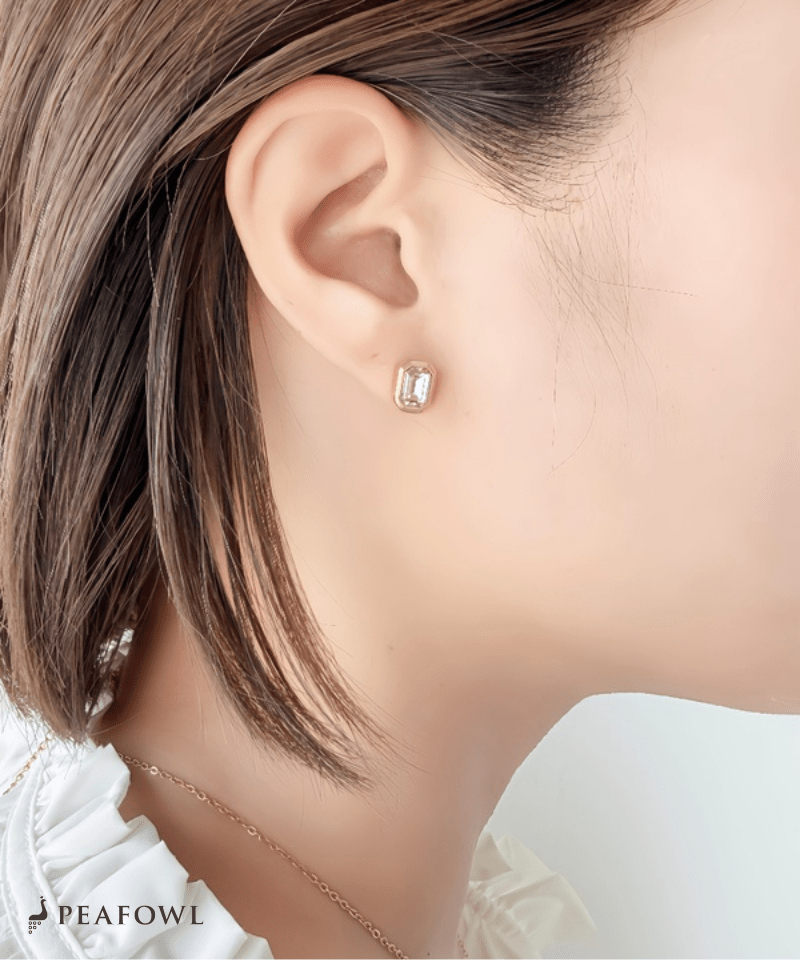 Octagon Flame Pierce - peafowl