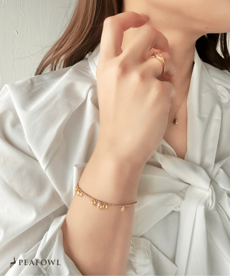 Petite Fruit Bracelet - peafowl