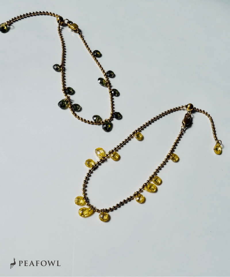 Petite Fruit Bracelet - peafowl