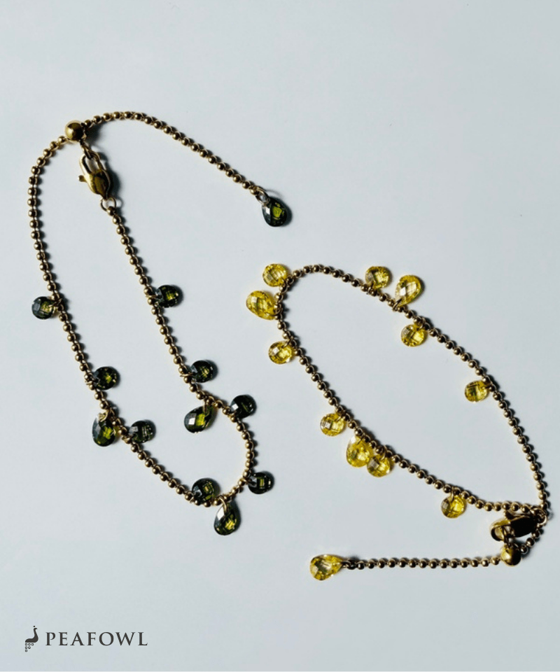 Petite Fruit Bracelet - peafowl