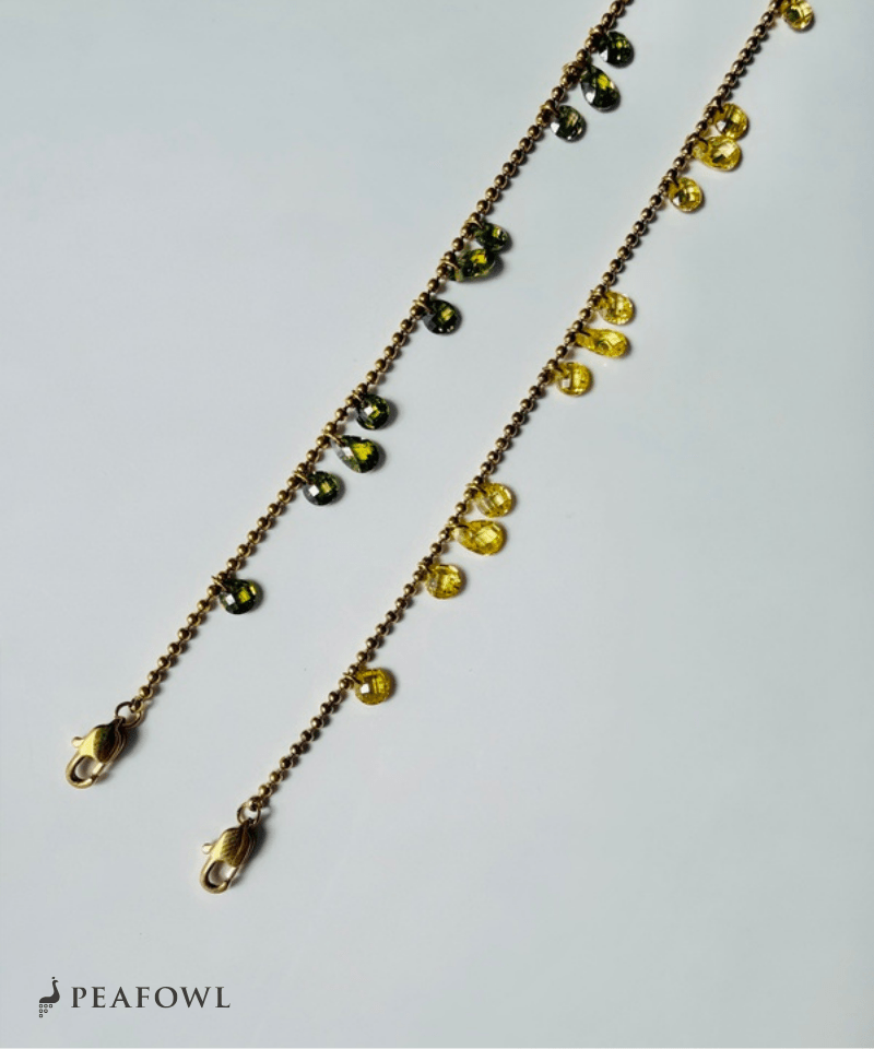 Petite Fruit Bracelet - peafowl