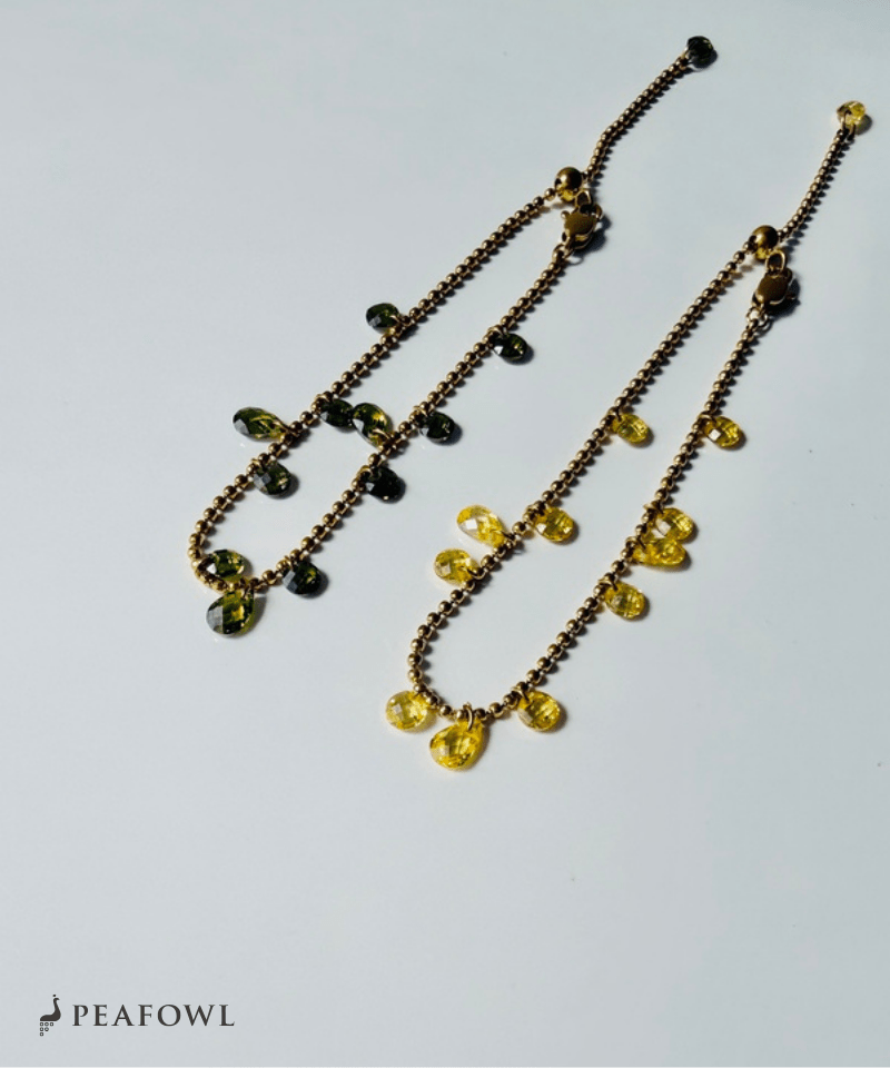 Petite Fruit Bracelet - peafowl